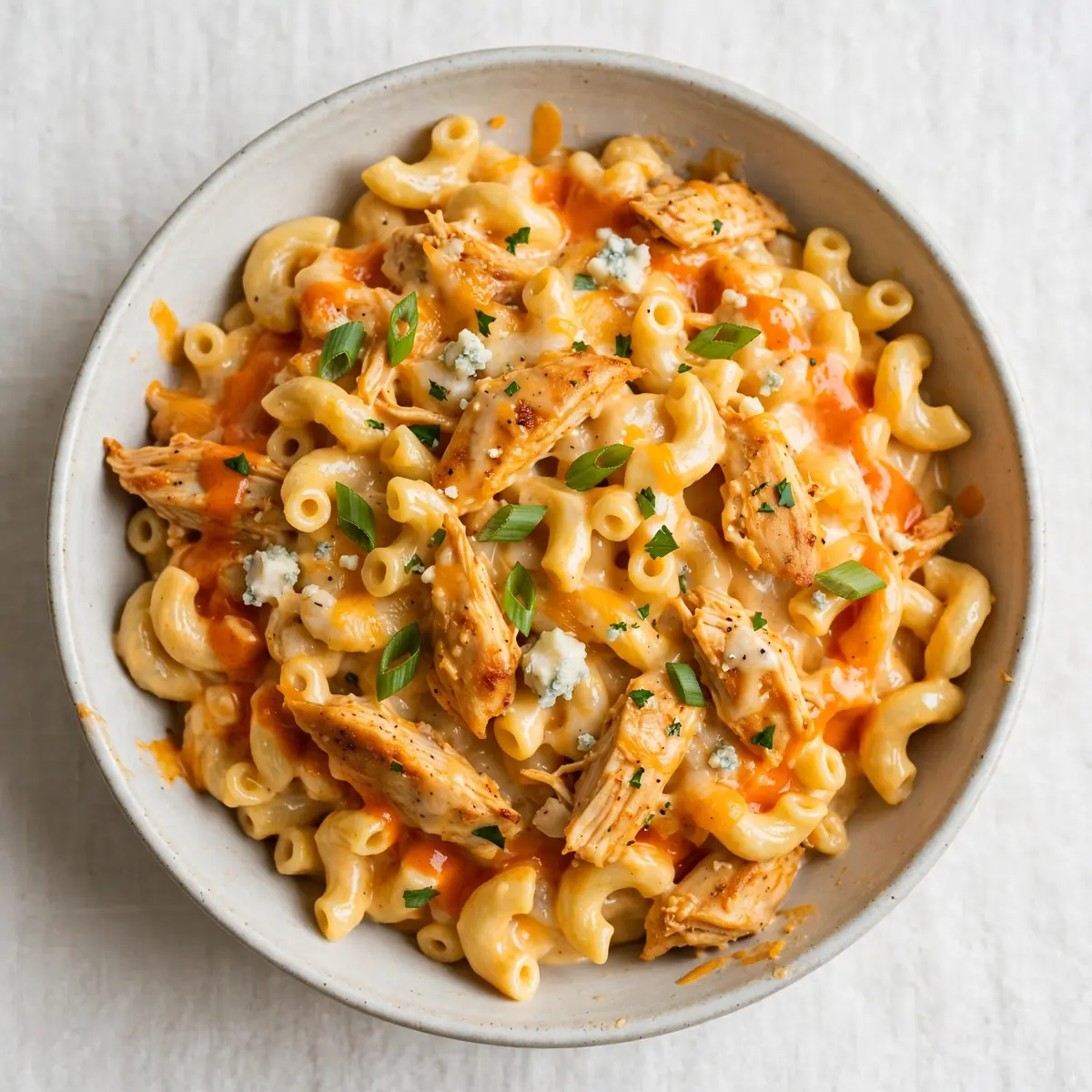 Budget Buffalo Chicken Mac and Cheese Meal Prep