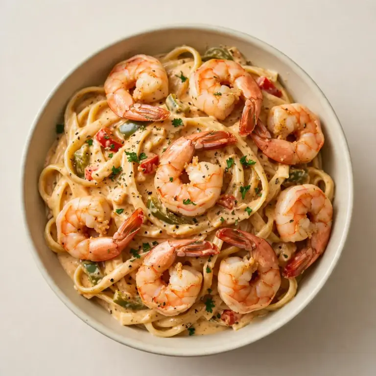 Budget-Friendly Meal Prep Cremige Cajun-Shrimp-Pasta