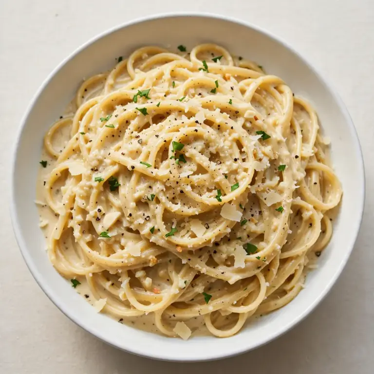 Budget-Friendly Meal-Prep Cremige Garlic Parmesan Linguine