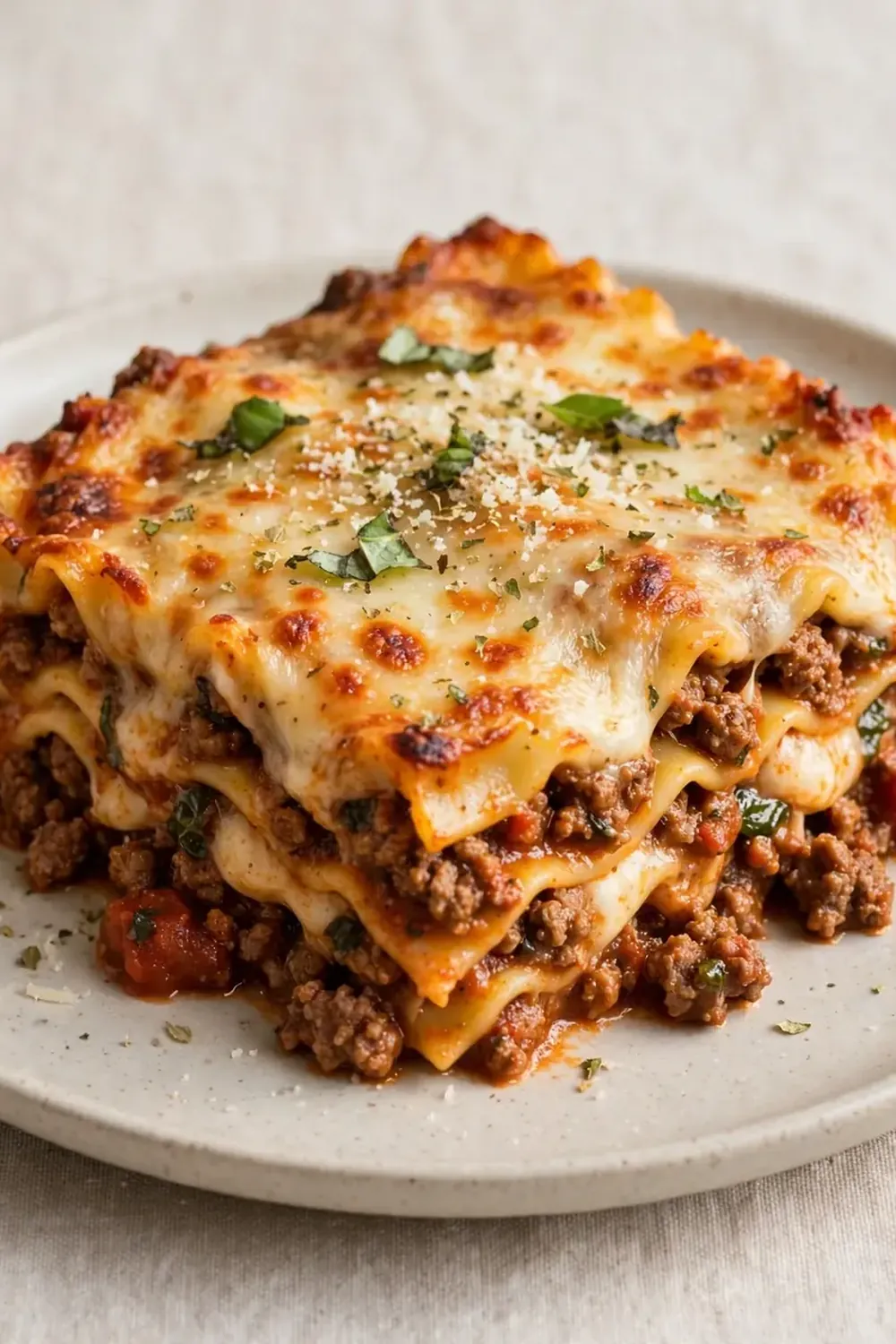 Classic Ground Beef Lasagna