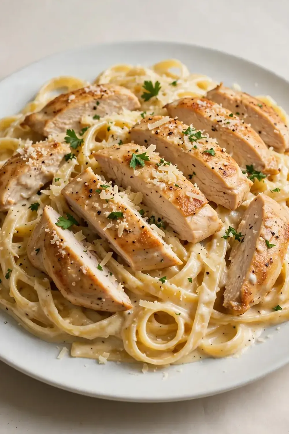 Chicken Fettuccine Alfredo
