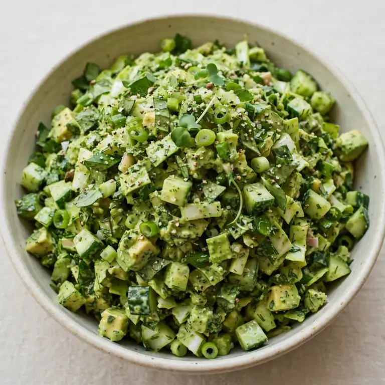 Budget Meal Prep: Gehackter Green Goddess Salad
