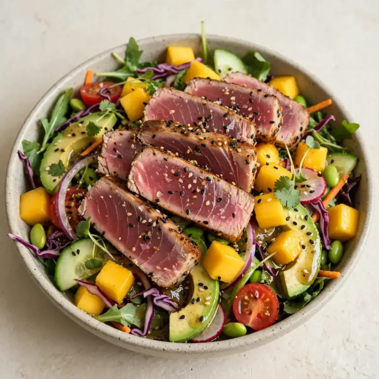 Budget-Thunfisch Bowl Mit Mango Für Meal Prep