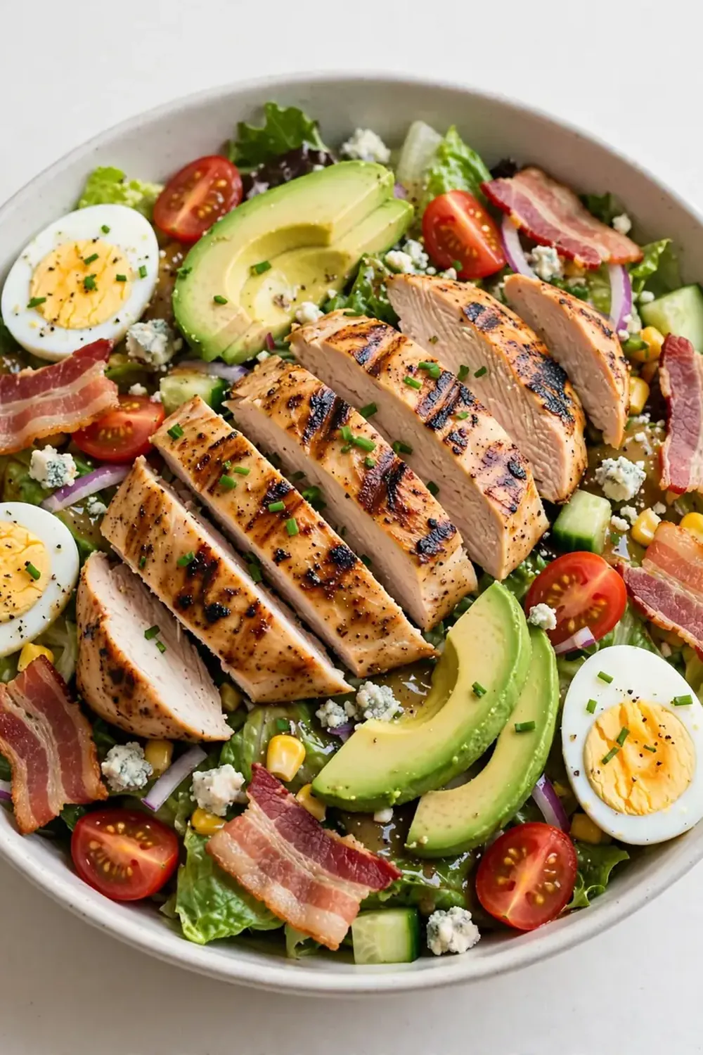 Grilled Chicken Cobb Salad (Turkey Bacon)