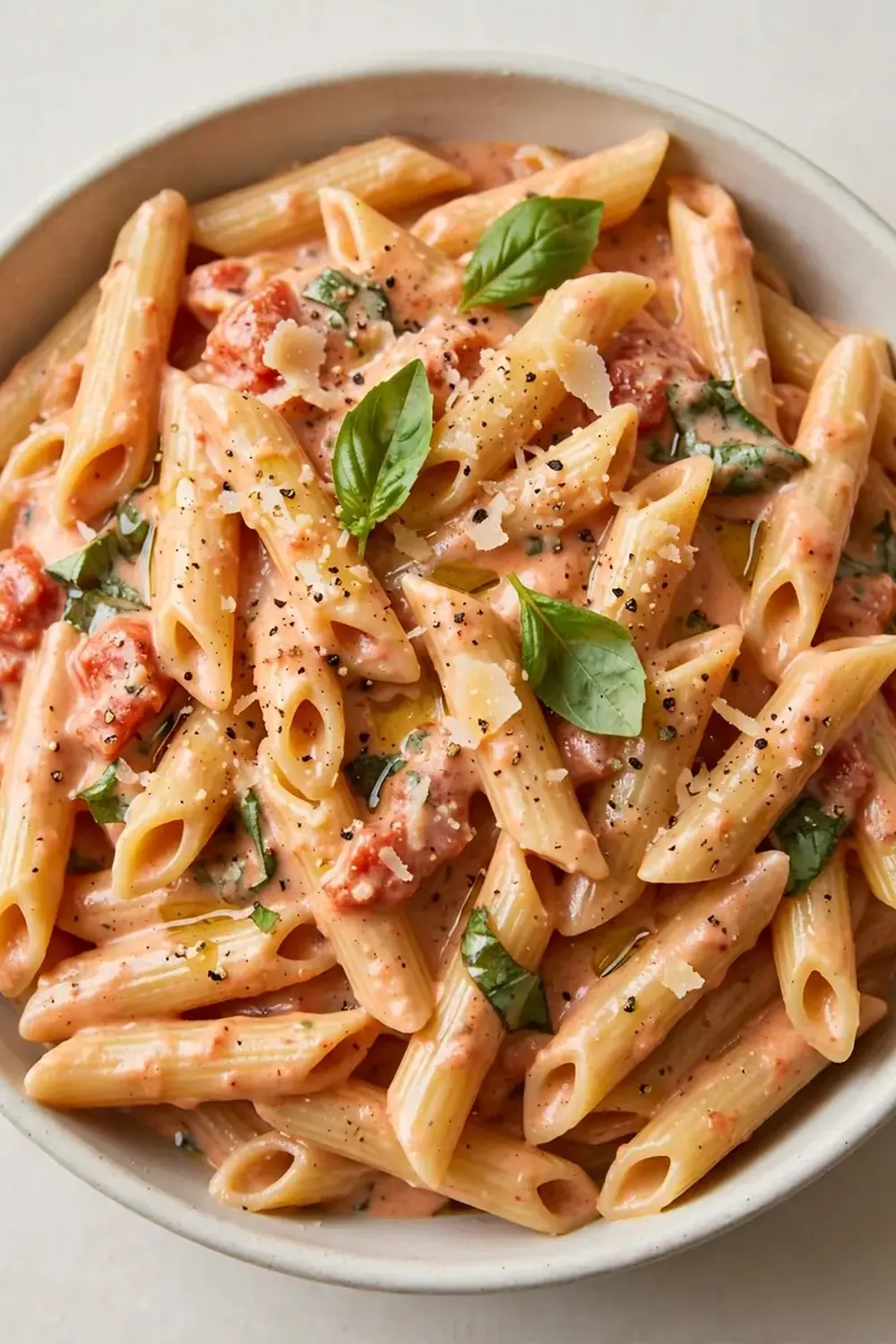 Creamy Tomato Basil Penne