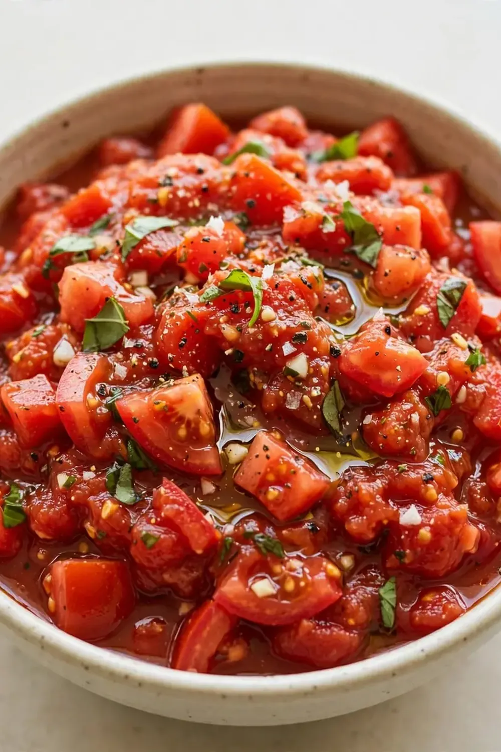 no cook fresh tomato sauce