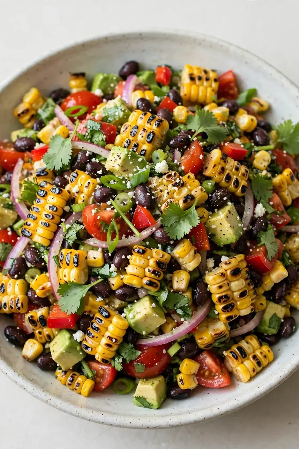 Grilled Corn and Black Bean Summer Salad