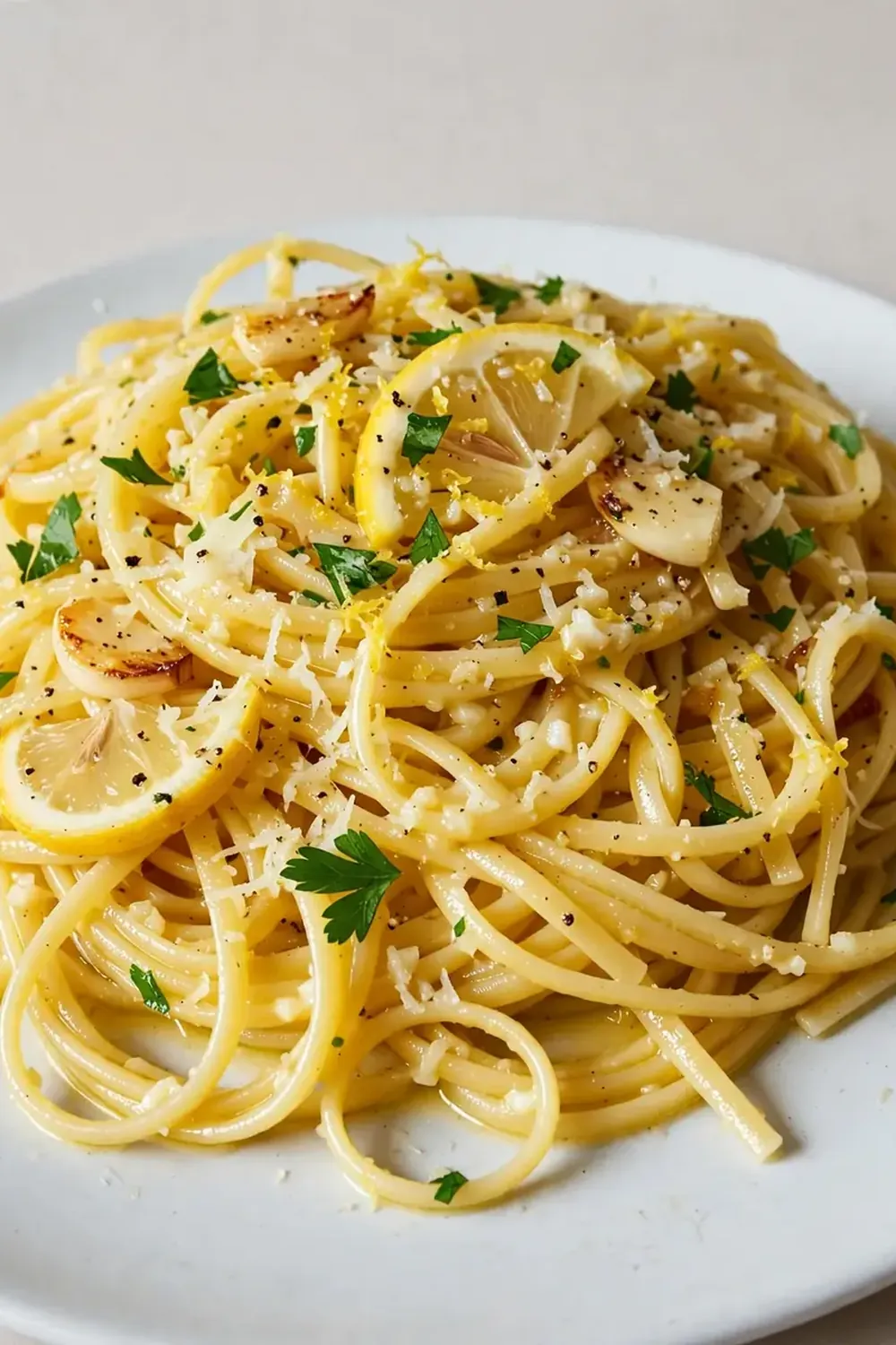 lemon garlic butter sauce pasta
