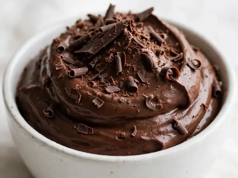 Mousse au Chocolat mit nur drei Zutaten