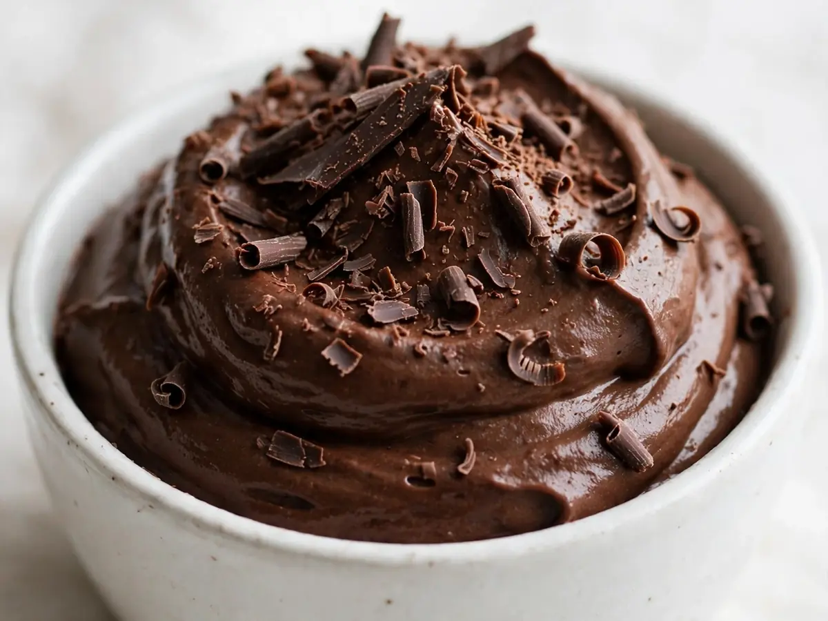 Mousse au Chocolat mit nur drei Zutaten